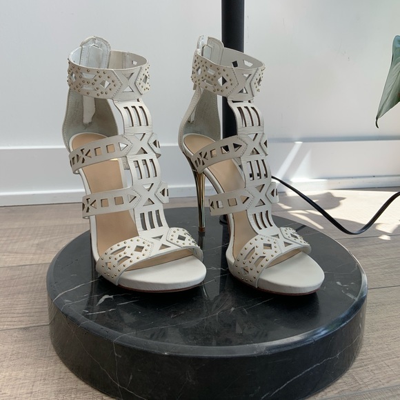 Guess by Marciano Shoes - SOLD: Guess by Marciano White Heels - Size 7